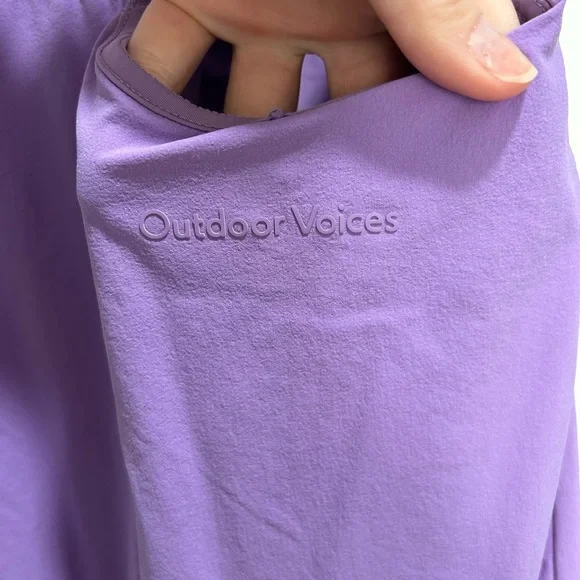 Outdoor Voices Cross Back Dress Medium Purple - Picture 3 of 6